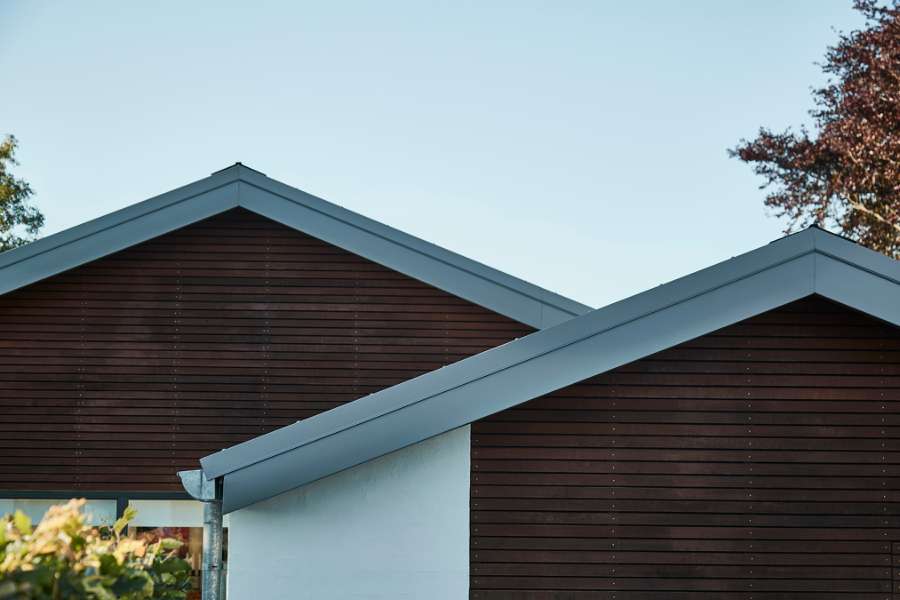 Steel profiles replace fibre cement, Jørgen Sonnesvej 31, 9000 Aalborg